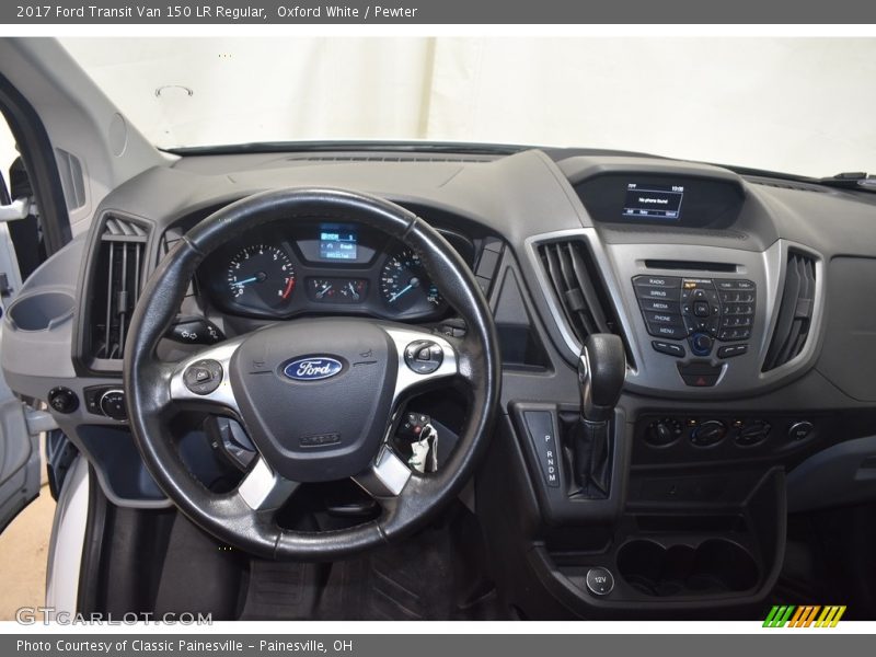 Oxford White / Pewter 2017 Ford Transit Van 150 LR Regular