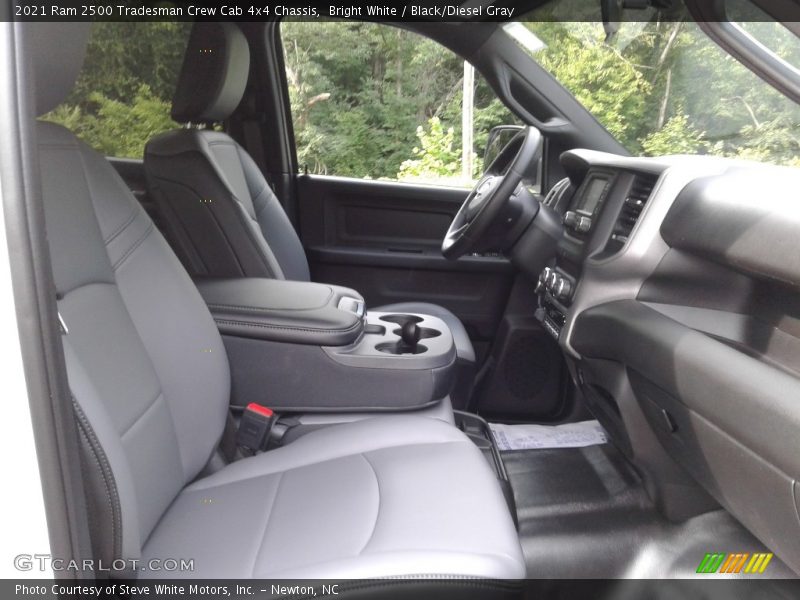 Bright White / Black/Diesel Gray 2021 Ram 2500 Tradesman Crew Cab 4x4 Chassis