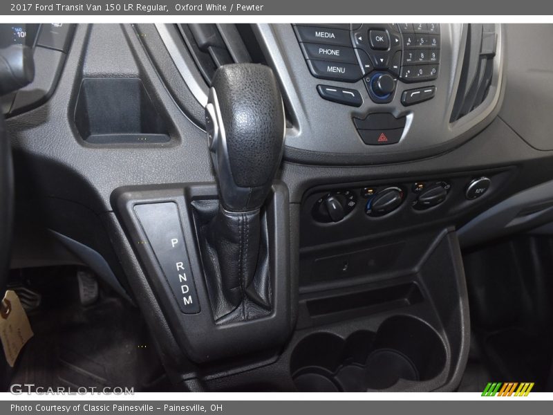 Oxford White / Pewter 2017 Ford Transit Van 150 LR Regular