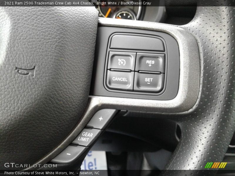 Bright White / Black/Diesel Gray 2021 Ram 2500 Tradesman Crew Cab 4x4 Chassis