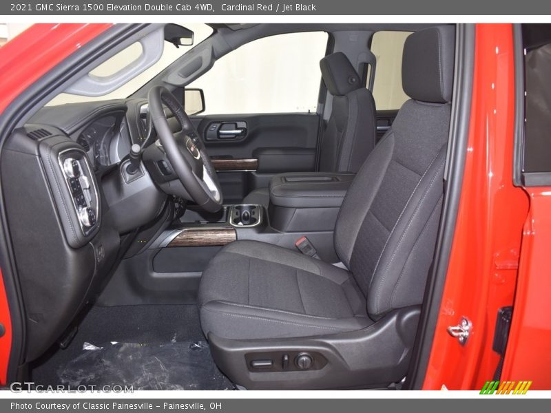 Cardinal Red / Jet Black 2021 GMC Sierra 1500 Elevation Double Cab 4WD