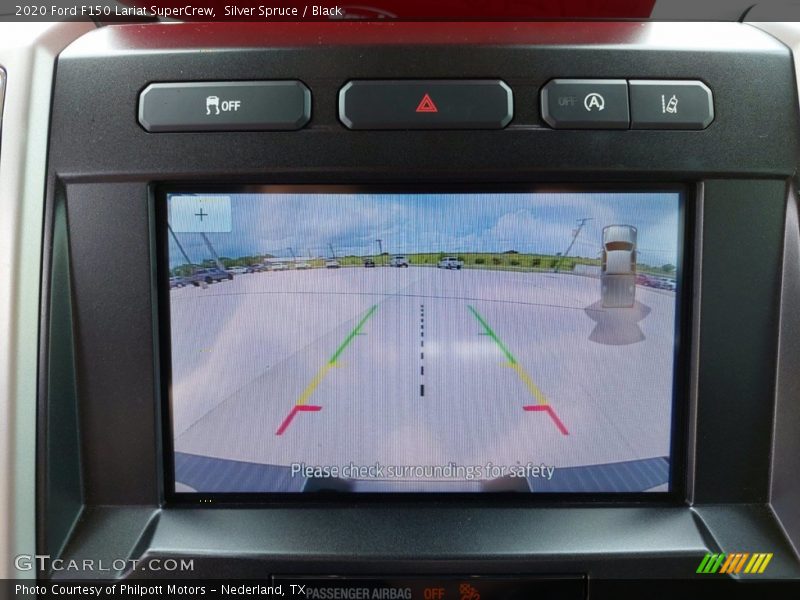 Silver Spruce / Black 2020 Ford F150 Lariat SuperCrew