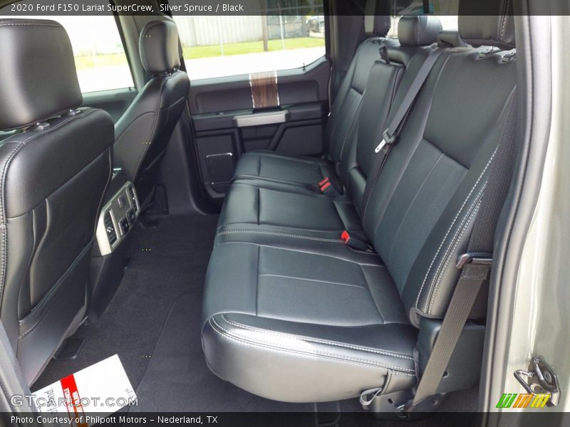 Rear Seat of 2020 F150 Lariat SuperCrew