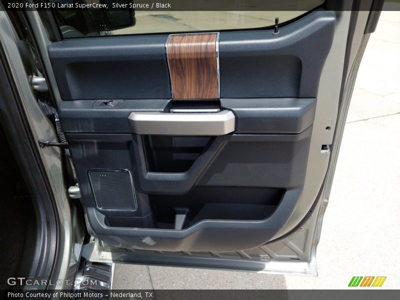 Silver Spruce / Black 2020 Ford F150 Lariat SuperCrew
