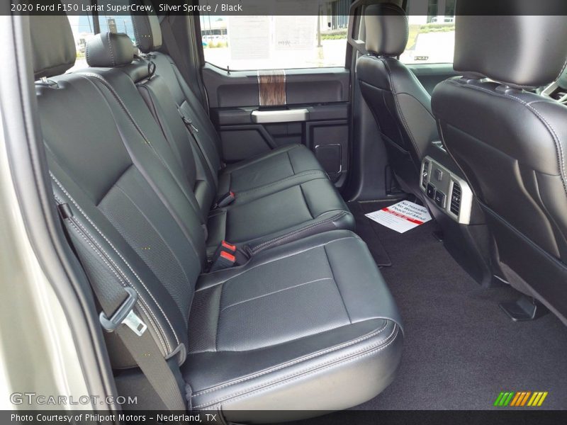 Silver Spruce / Black 2020 Ford F150 Lariat SuperCrew