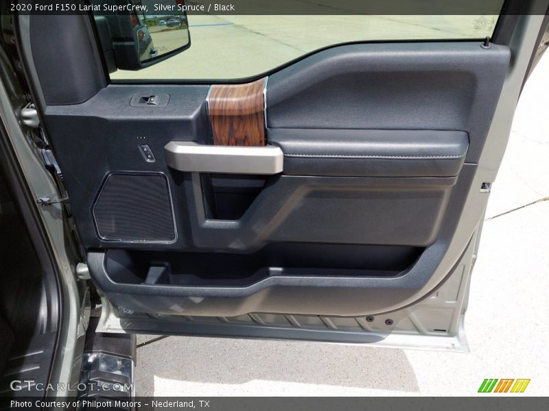 Silver Spruce / Black 2020 Ford F150 Lariat SuperCrew