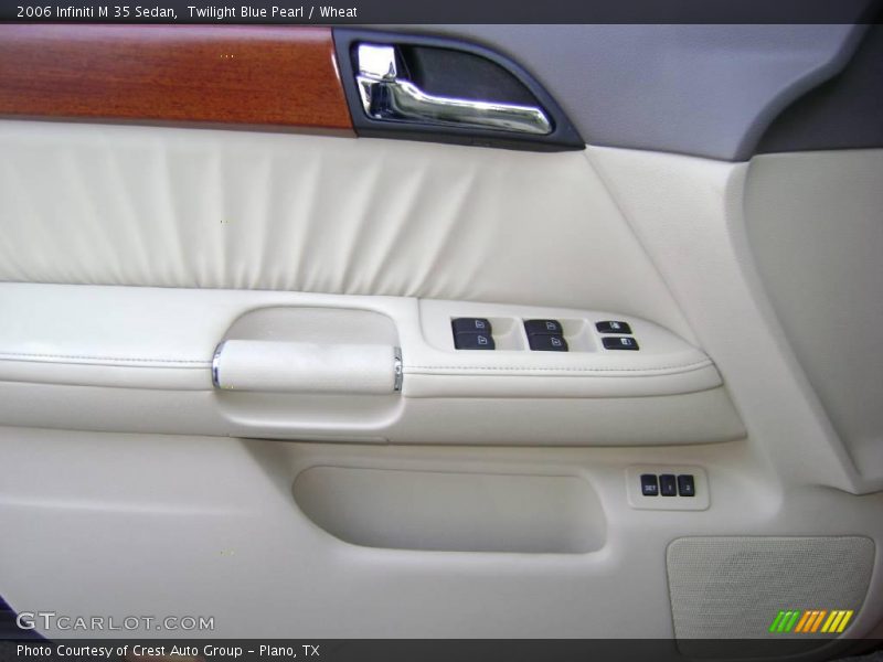 Twilight Blue Pearl / Wheat 2006 Infiniti M 35 Sedan