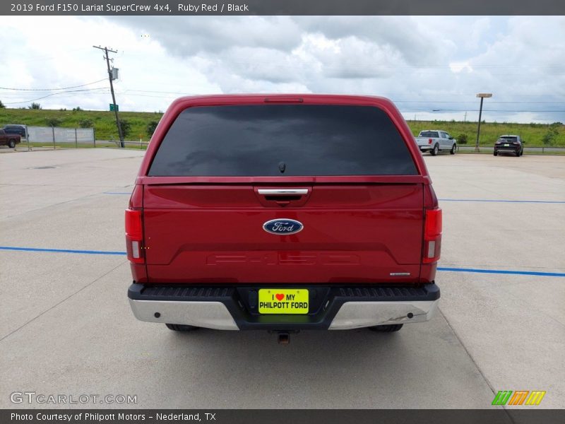 Ruby Red / Black 2019 Ford F150 Lariat SuperCrew 4x4