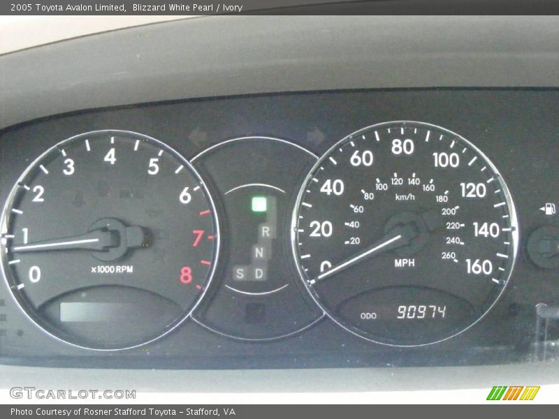 Blizzard White Pearl / Ivory 2005 Toyota Avalon Limited