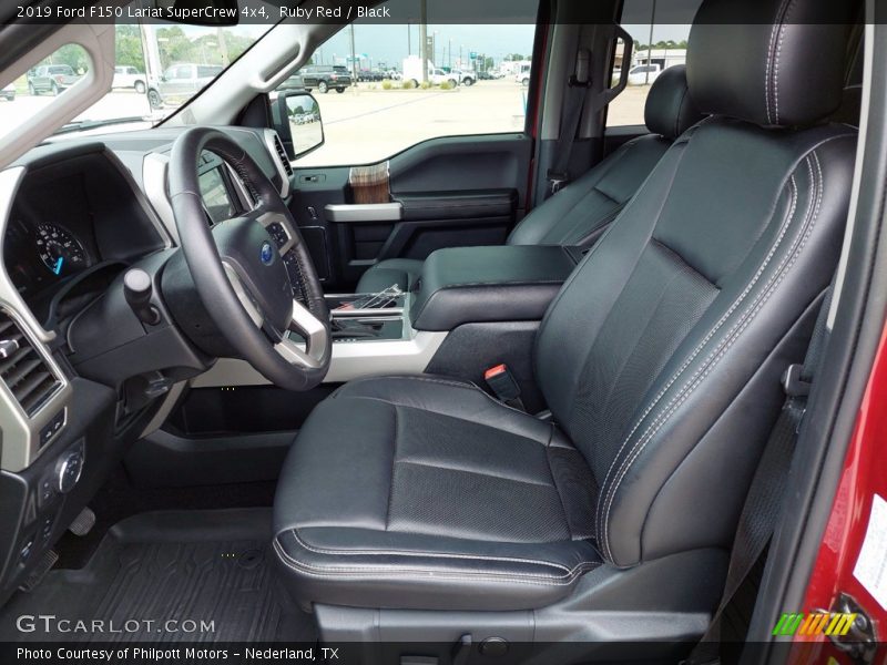 Ruby Red / Black 2019 Ford F150 Lariat SuperCrew 4x4