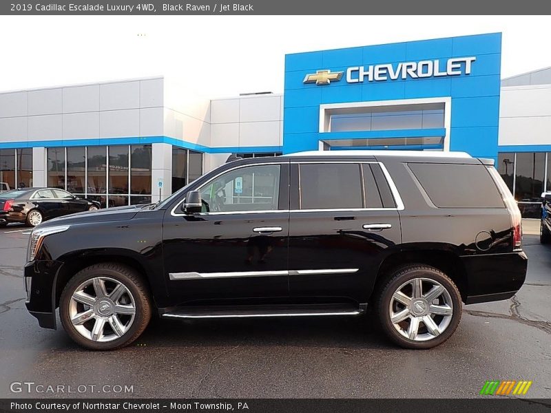 Black Raven / Jet Black 2019 Cadillac Escalade Luxury 4WD