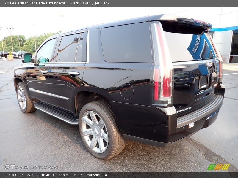 Black Raven / Jet Black 2019 Cadillac Escalade Luxury 4WD
