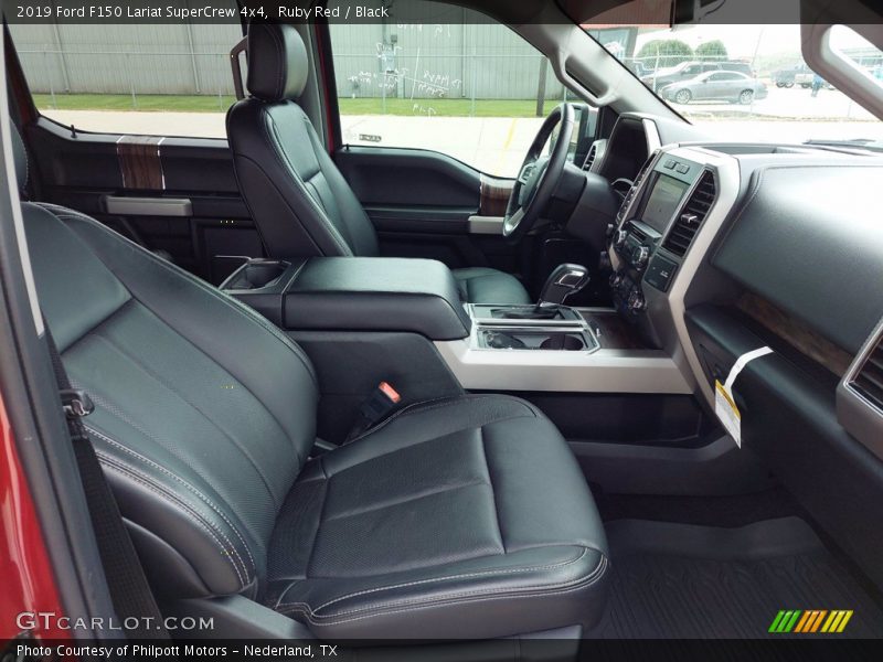 Ruby Red / Black 2019 Ford F150 Lariat SuperCrew 4x4