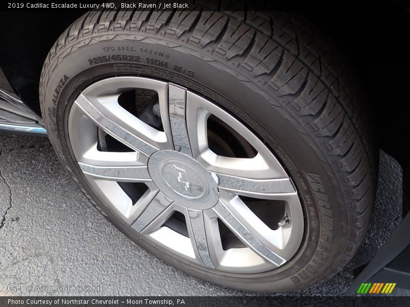 Black Raven / Jet Black 2019 Cadillac Escalade Luxury 4WD