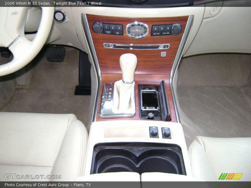 Twilight Blue Pearl / Wheat 2006 Infiniti M 35 Sedan