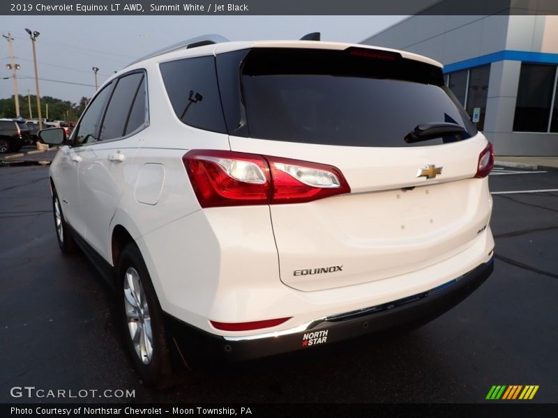 Summit White / Jet Black 2019 Chevrolet Equinox LT AWD