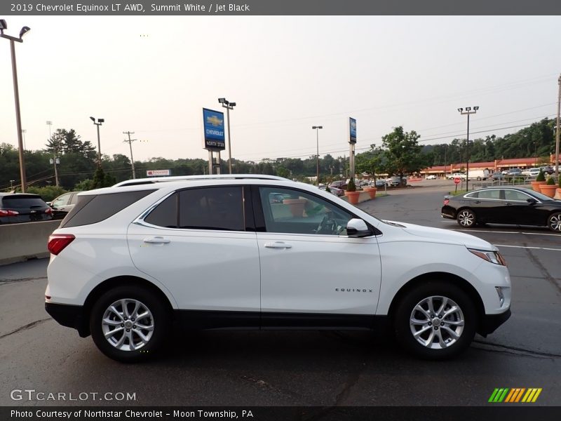 Summit White / Jet Black 2019 Chevrolet Equinox LT AWD