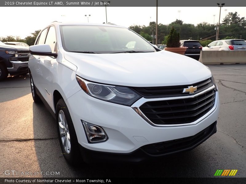 Summit White / Jet Black 2019 Chevrolet Equinox LT AWD
