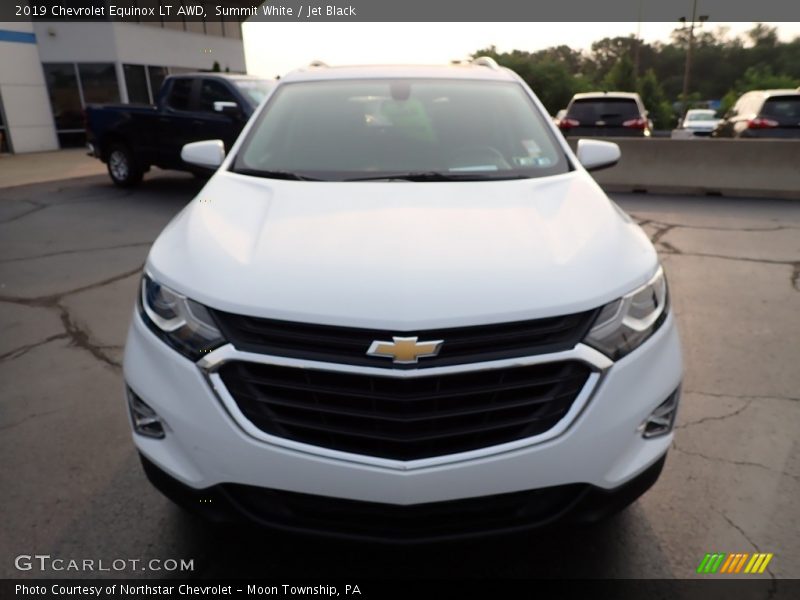 Summit White / Jet Black 2019 Chevrolet Equinox LT AWD