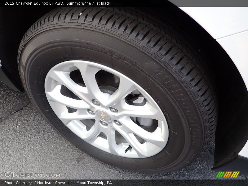 Summit White / Jet Black 2019 Chevrolet Equinox LT AWD