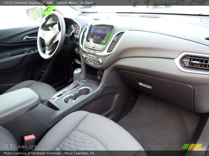 Summit White / Jet Black 2019 Chevrolet Equinox LT AWD