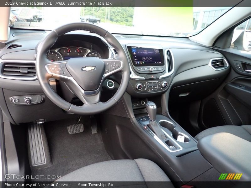Summit White / Jet Black 2019 Chevrolet Equinox LT AWD