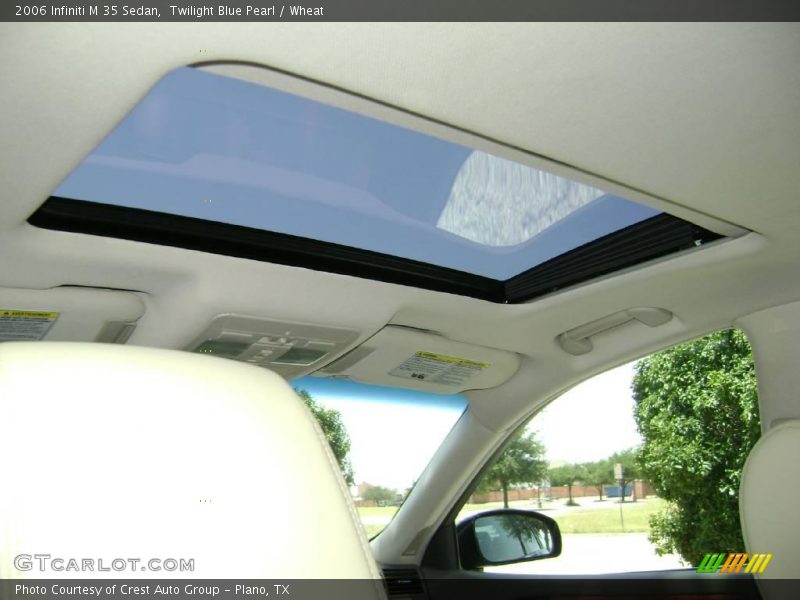 Twilight Blue Pearl / Wheat 2006 Infiniti M 35 Sedan
