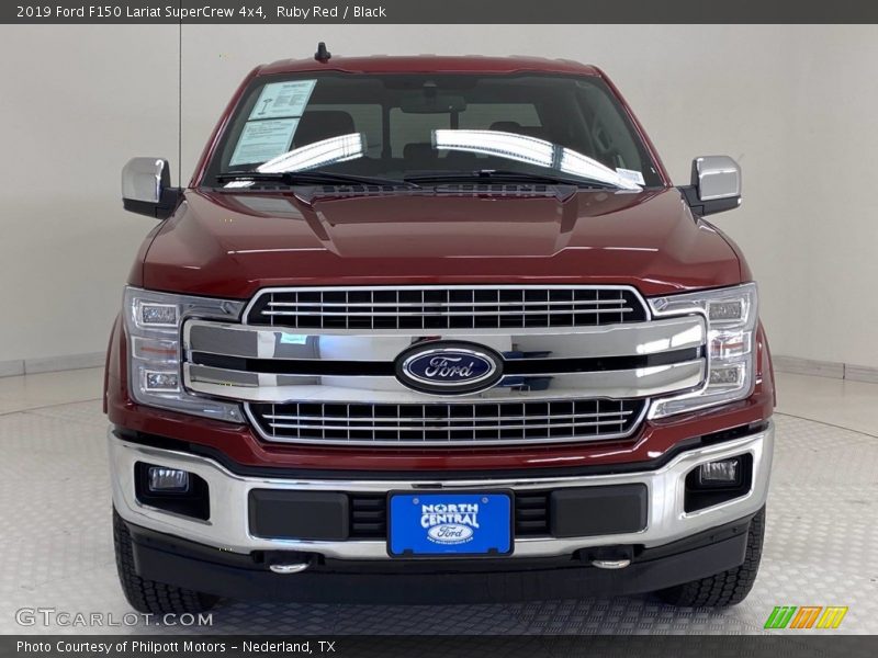 Ruby Red / Black 2019 Ford F150 Lariat SuperCrew 4x4