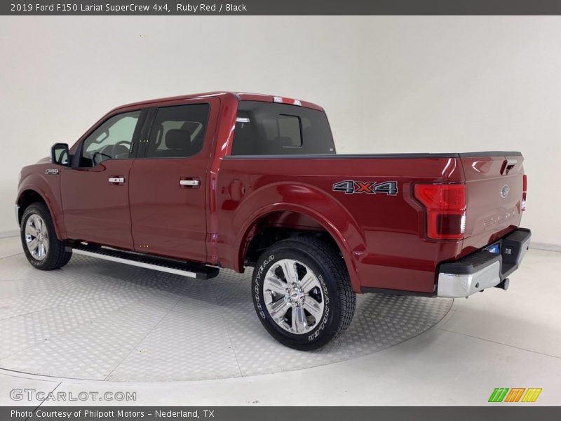 Ruby Red / Black 2019 Ford F150 Lariat SuperCrew 4x4