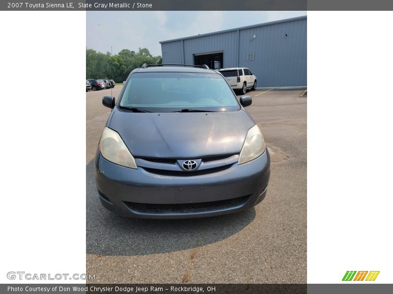 Slate Gray Metallic / Stone 2007 Toyota Sienna LE