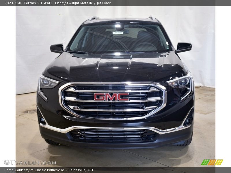 Ebony Twilight Metallic / Jet Black 2021 GMC Terrain SLT AWD