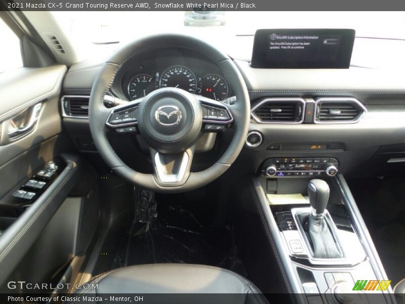 Snowflake White Pearl Mica / Black 2021 Mazda CX-5 Grand Touring Reserve AWD