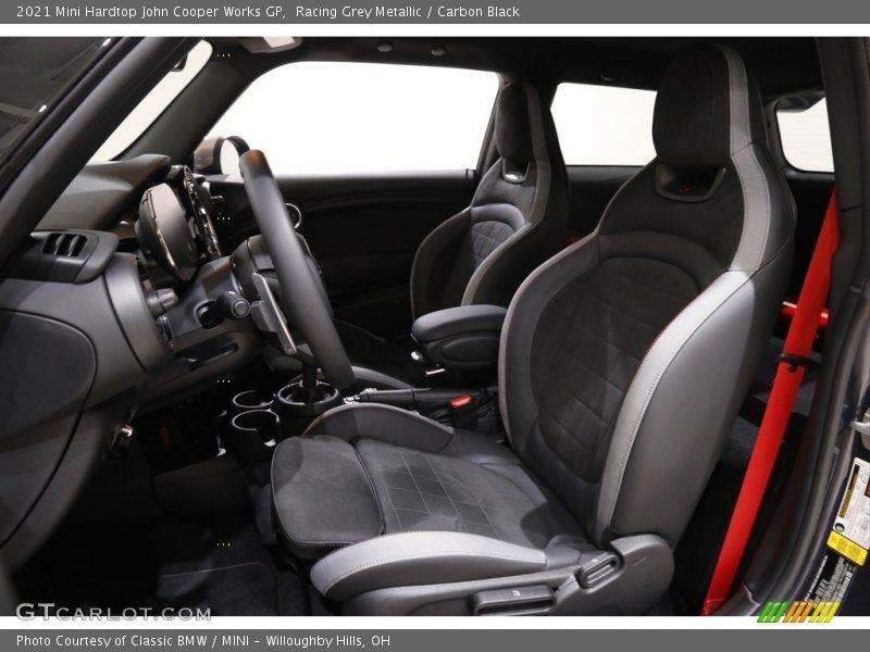 Front Seat of 2021 Hardtop John Cooper Works GP
