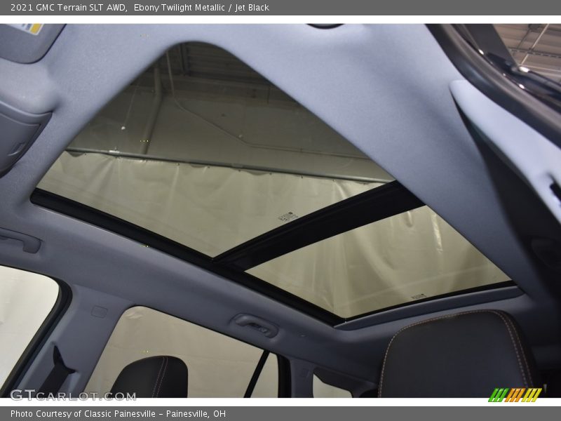Ebony Twilight Metallic / Jet Black 2021 GMC Terrain SLT AWD