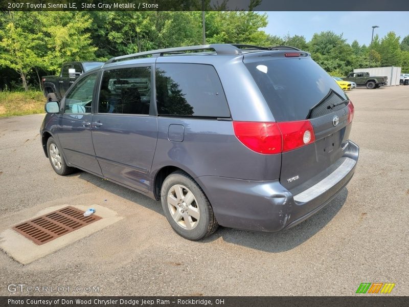 Slate Gray Metallic / Stone 2007 Toyota Sienna LE