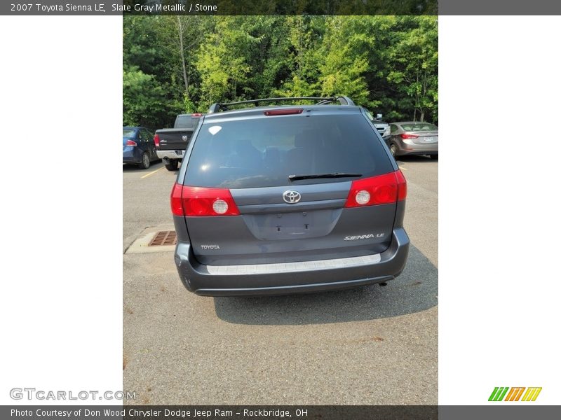 Slate Gray Metallic / Stone 2007 Toyota Sienna LE