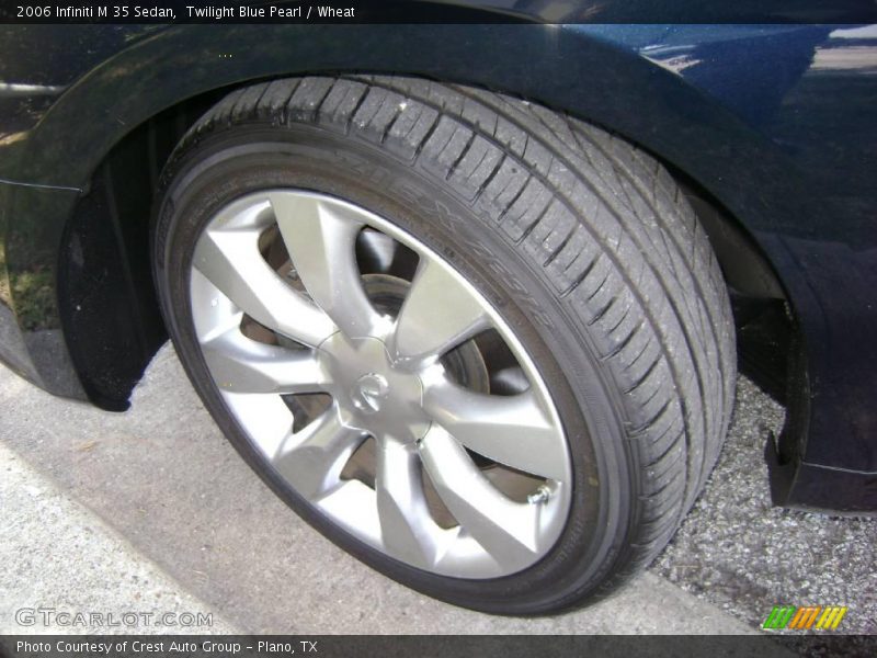 Twilight Blue Pearl / Wheat 2006 Infiniti M 35 Sedan