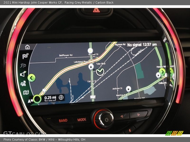 Navigation of 2021 Hardtop John Cooper Works GP