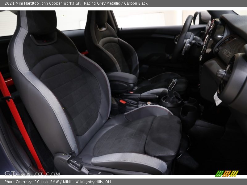 Front Seat of 2021 Hardtop John Cooper Works GP