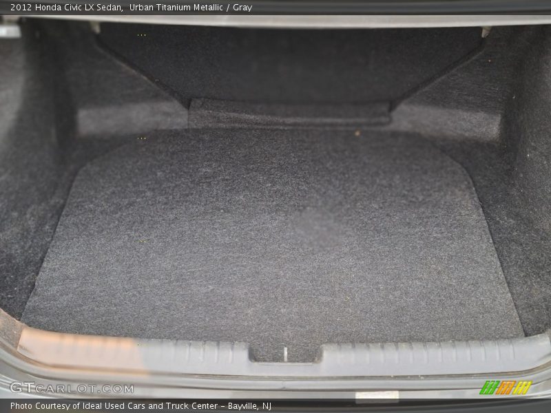 Urban Titanium Metallic / Gray 2012 Honda Civic LX Sedan