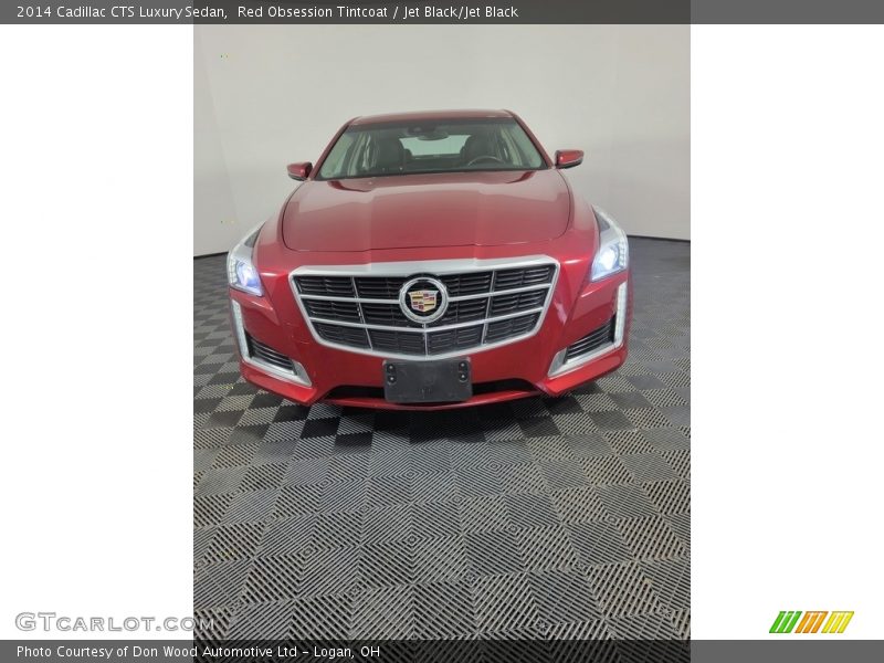 Red Obsession Tintcoat / Jet Black/Jet Black 2014 Cadillac CTS Luxury Sedan