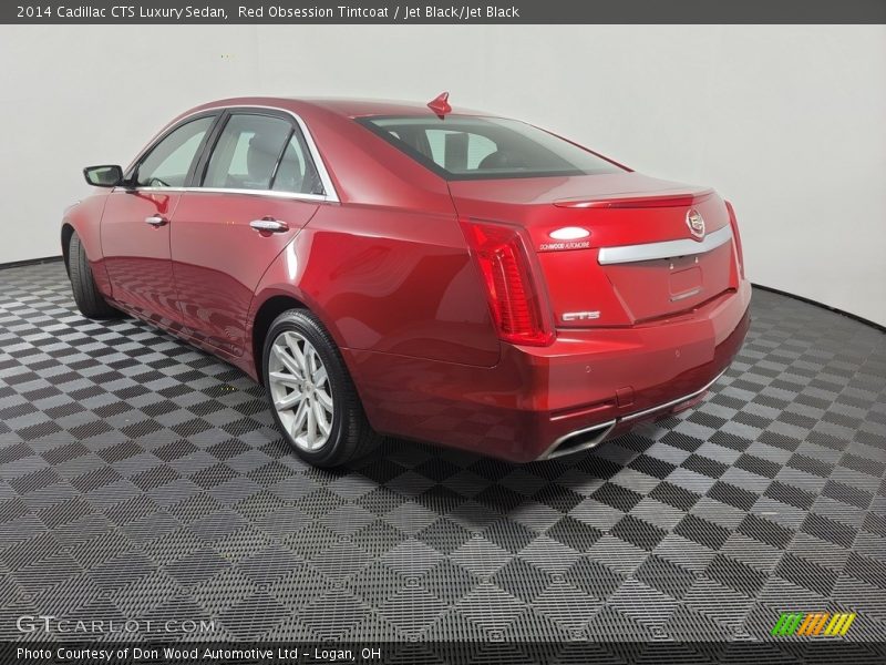 Red Obsession Tintcoat / Jet Black/Jet Black 2014 Cadillac CTS Luxury Sedan