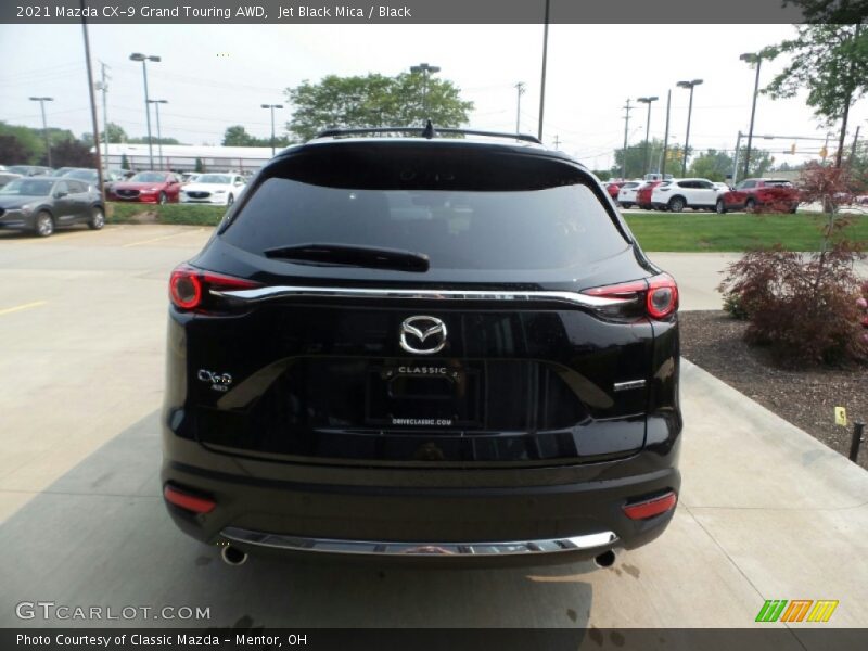 Jet Black Mica / Black 2021 Mazda CX-9 Grand Touring AWD