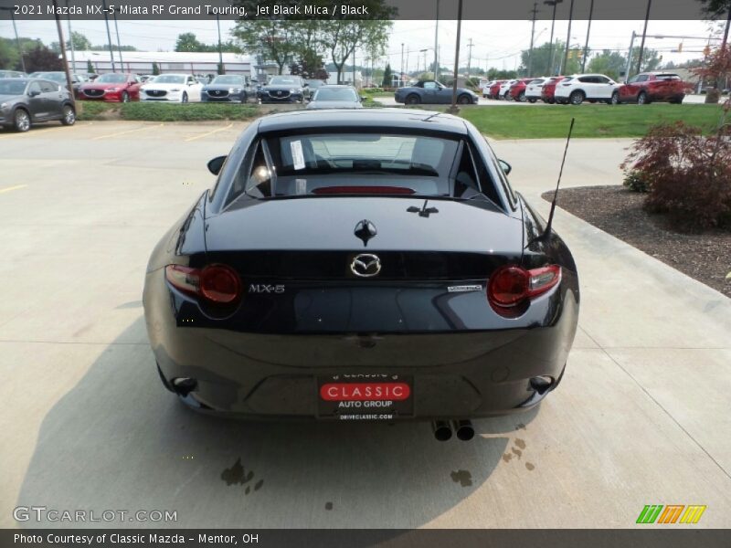 Jet Black Mica / Black 2021 Mazda MX-5 Miata RF Grand Touring