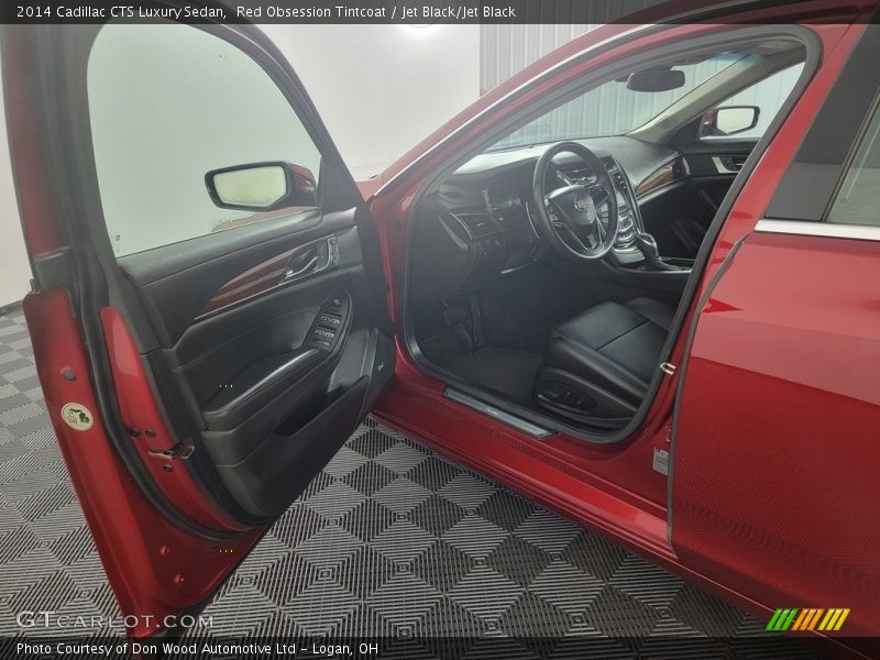 Red Obsession Tintcoat / Jet Black/Jet Black 2014 Cadillac CTS Luxury Sedan