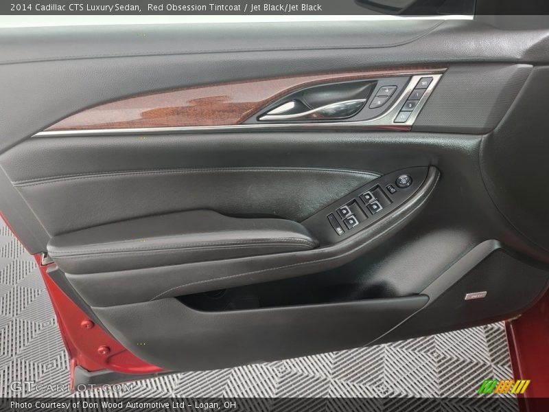 Red Obsession Tintcoat / Jet Black/Jet Black 2014 Cadillac CTS Luxury Sedan