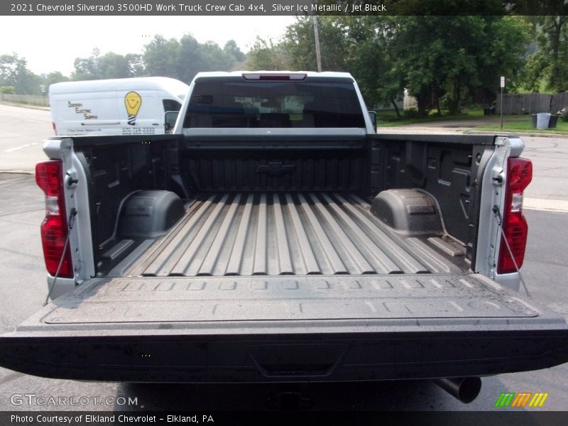 Silver Ice Metallic / Jet Black 2021 Chevrolet Silverado 3500HD Work Truck Crew Cab 4x4