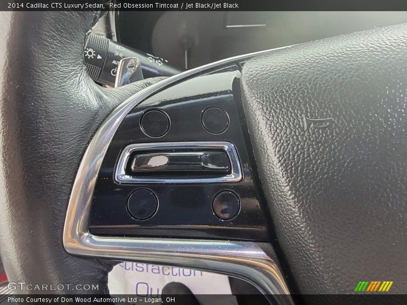 Red Obsession Tintcoat / Jet Black/Jet Black 2014 Cadillac CTS Luxury Sedan