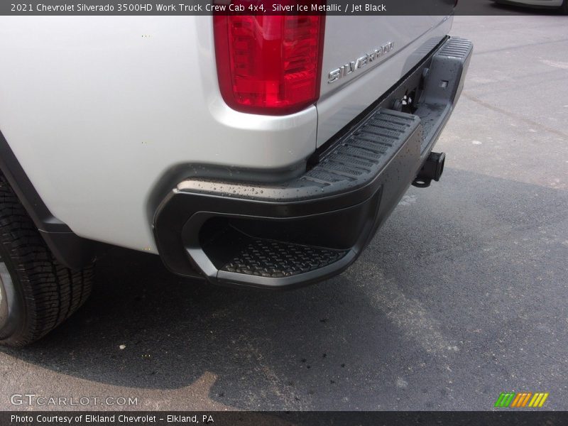 Silver Ice Metallic / Jet Black 2021 Chevrolet Silverado 3500HD Work Truck Crew Cab 4x4