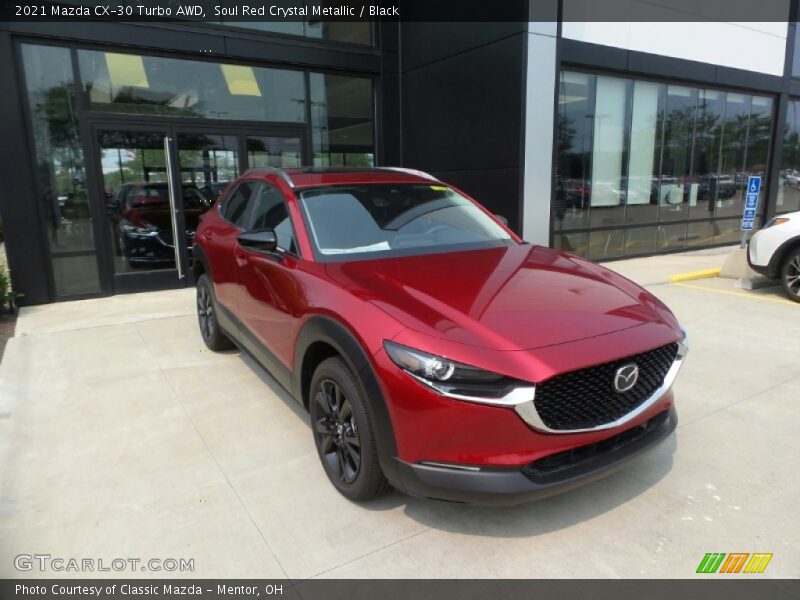 Front 3/4 View of 2021 CX-30 Turbo AWD